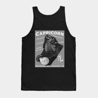 Capricorn Negative Traits Tank Top